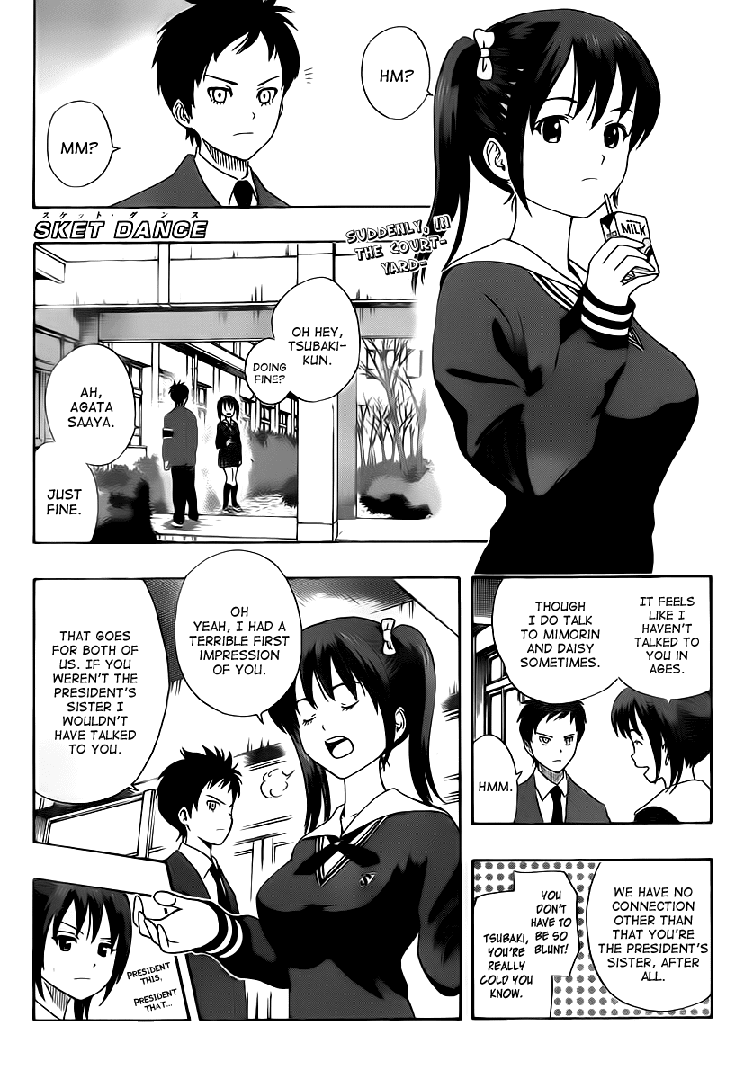 Sket Dance Chapter 142 page 1 - Chapter 142: The Brother's Insterested In Whoever The Sister Is Interested In
