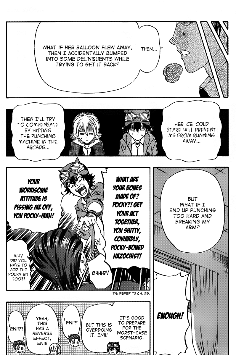 Sket Dance Chapter 144 page 12 - Chapter 144: A Rare Guy Who is Anxious About a Date
