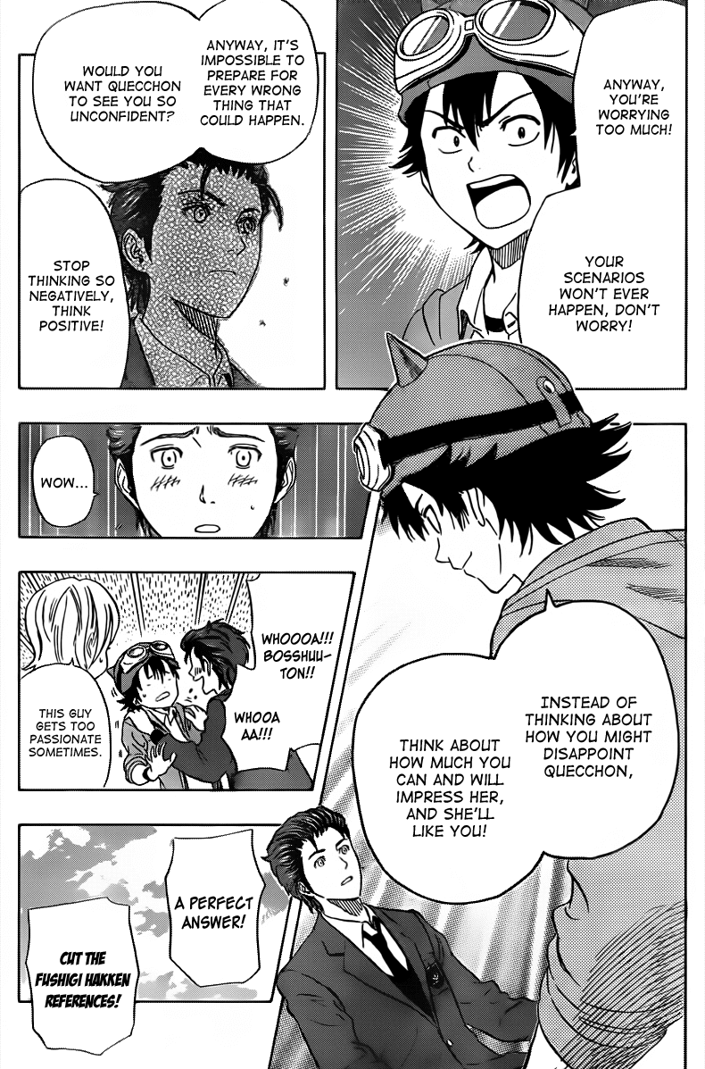Sket Dance Chapter 144 page 13 - Chapter 144: A Rare Guy Who is Anxious About a Date