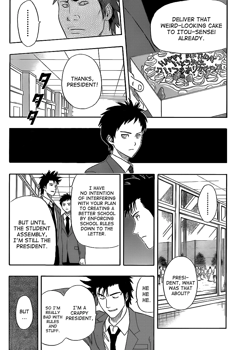 Sket Dance Chapter 147 page 11 - Chapter 147: For the Sake of Creating a Superior Campus