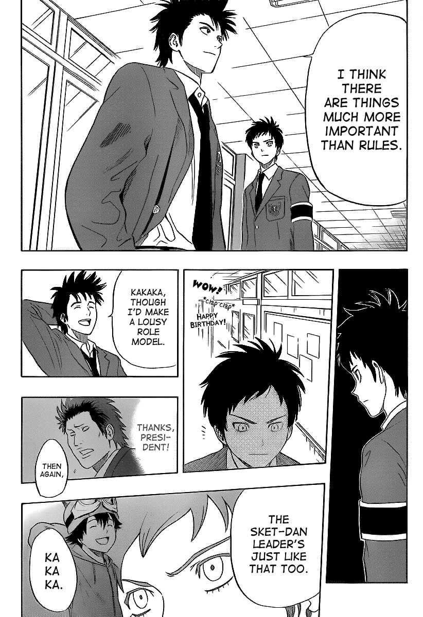 Sket Dance Chapter 147 page 12 - Chapter 147: For the Sake of Creating a Superior Campus