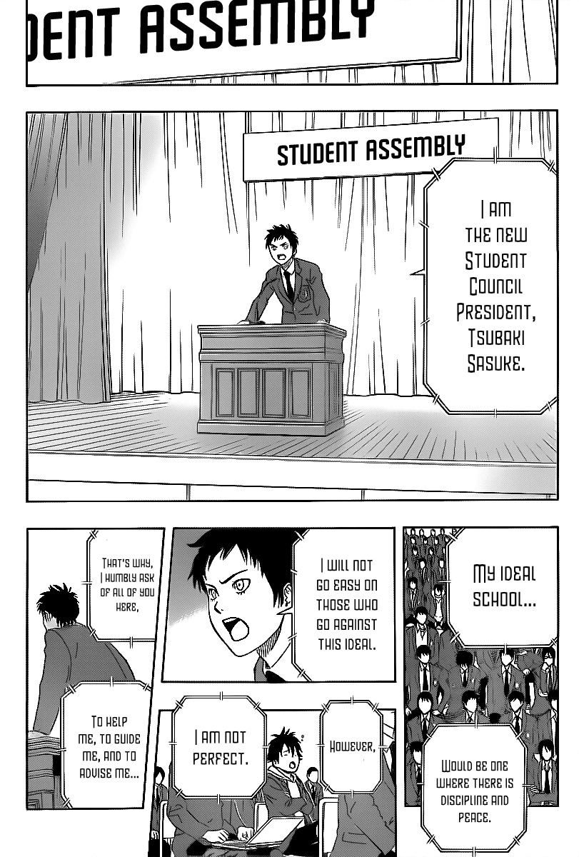 Sket Dance Chapter 147 page 16 - Chapter 147: For the Sake of Creating a Superior Campus