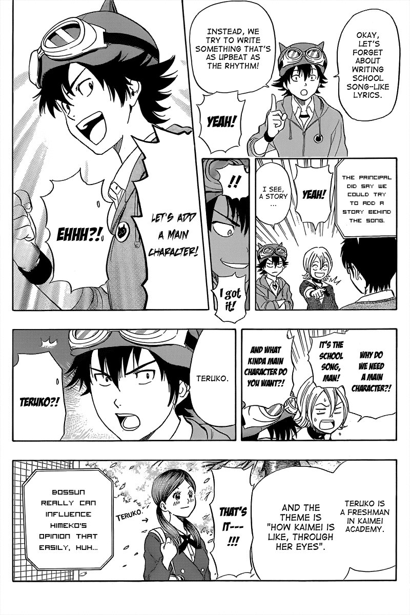 Sket Dance Chapter 151 page 7 - Chapter 151: The Secret Story of the Creation of Kaimei High School's New Anthem