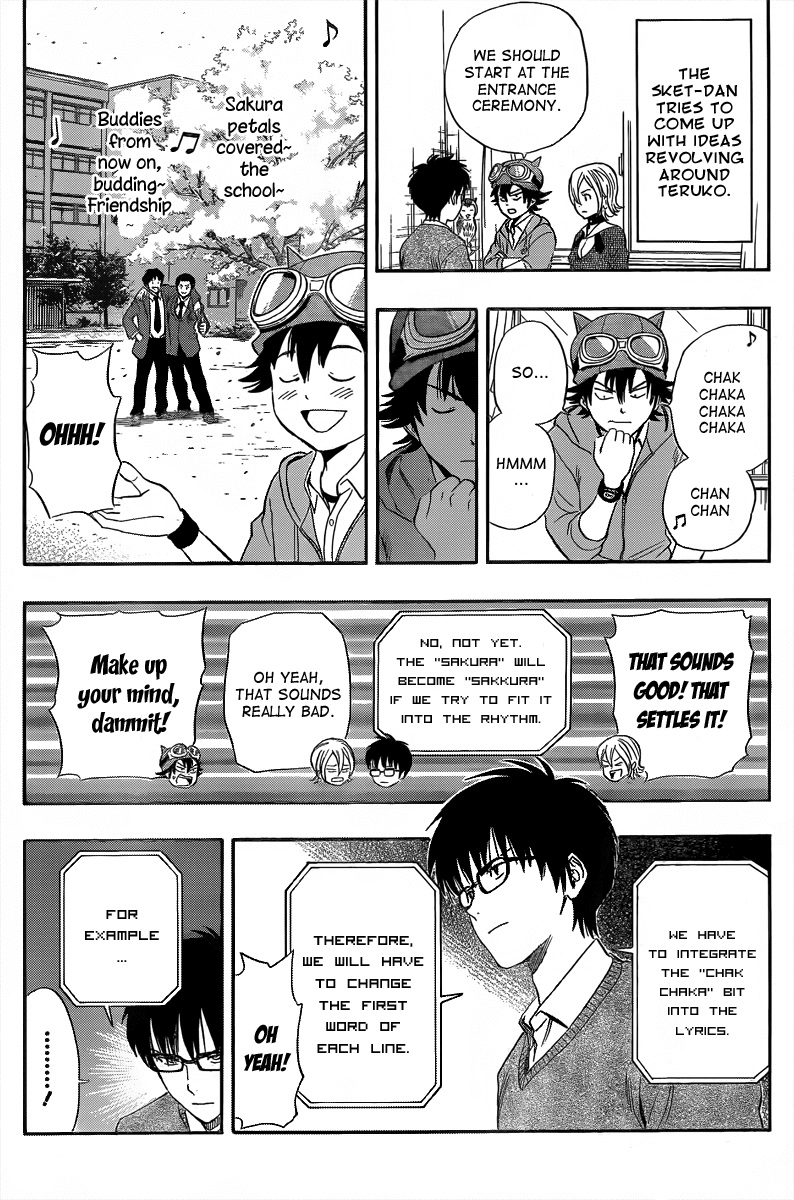 Sket Dance Chapter 151 page 8 - Chapter 151: The Secret Story of the Creation of Kaimei High School's New Anthem
