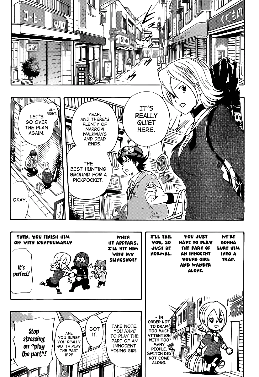 Sket Dance Chapter 152 page 8 - Chapter 152: Chase Kagerō!