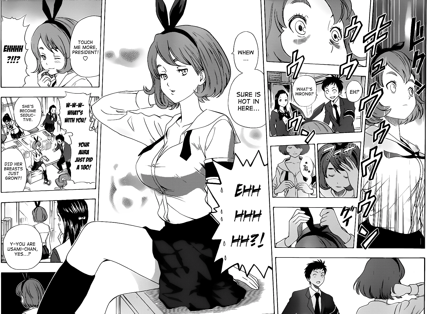 Sket Dance Chapter 153 page 12 - Chapter 153: Treasurer Usami Hani