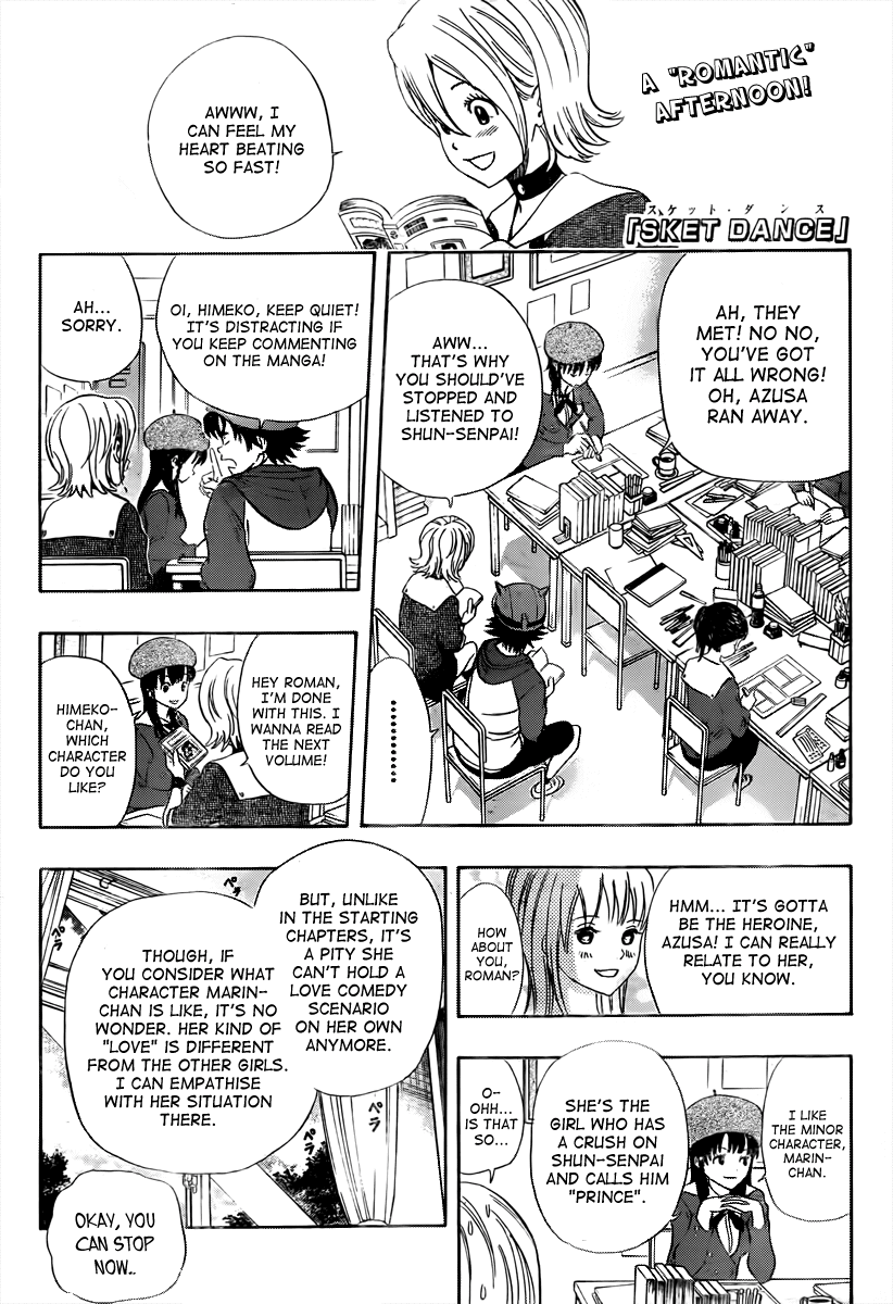 Sket Dance Chapter 156 page 1 - Chapter 156: The Road Roman Takes