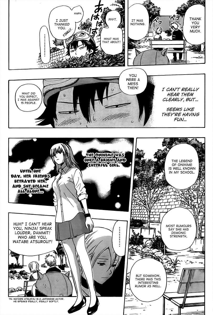 Sket Dance Chapter 157 page 15 - Chapter 157: The Ninja, the Demon, and the Red Horns