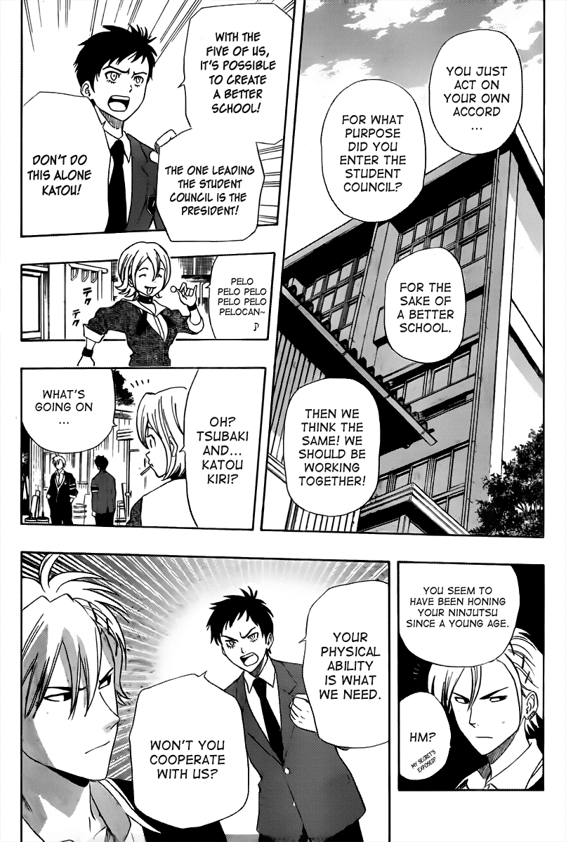 Sket Dance Chapter 157 page 5 - Chapter 157: The Ninja, the Demon, and the Red Horns