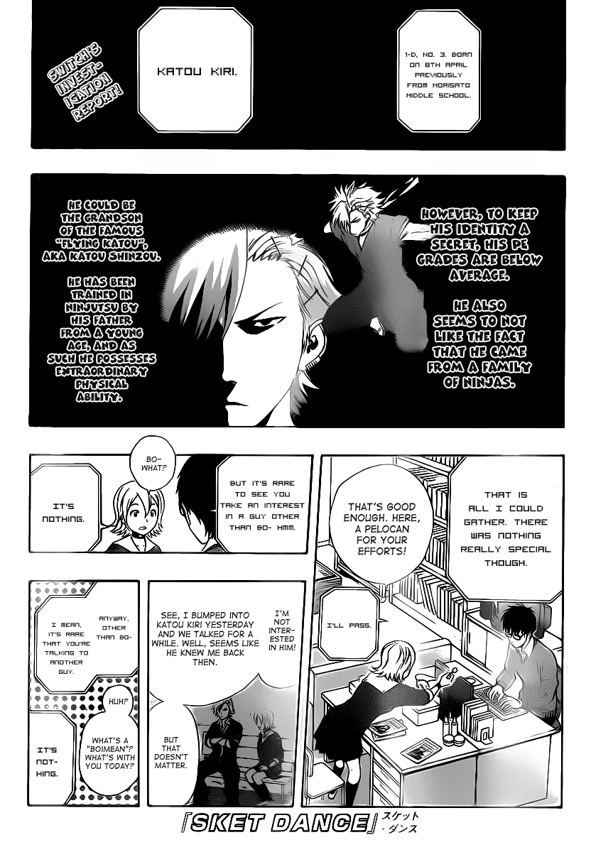 Sket Dance Chapter 158 page 1 - Chapter 158: Lonely Boy