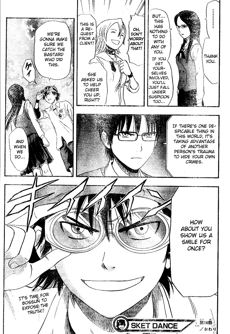 Sket Dance Chapter 16 page 19 - Chapter 16: You Watched It, Didn't You