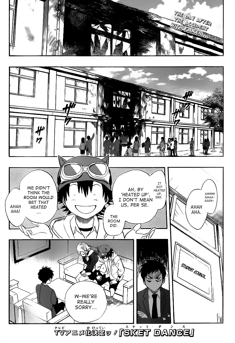 Sket Dance Chapter 160 page 1 - Chapter 160: The Secret Disciplinary Committee