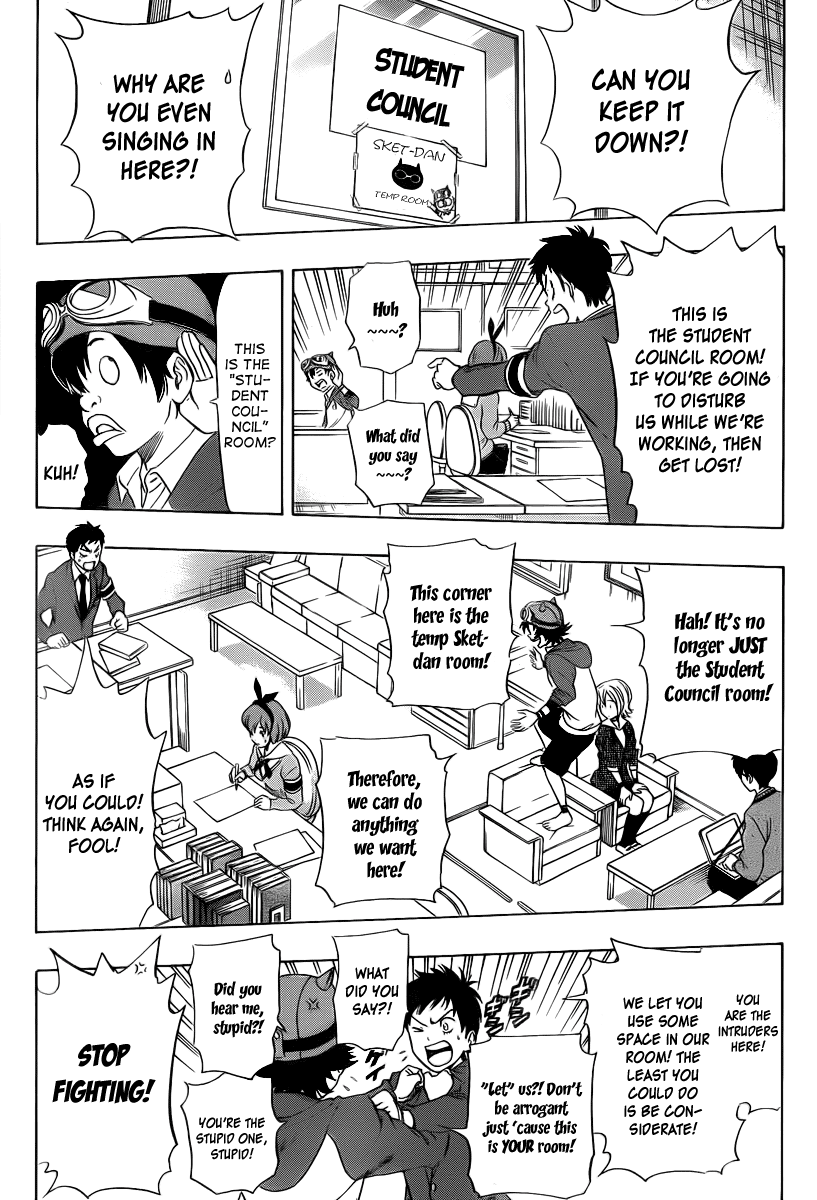 Sket Dance Chapter 161 page 3 - Chapter 161: Roomshare Slapstick