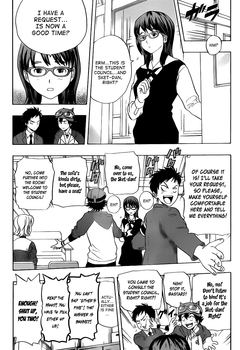 Sket Dance Chapter 161 page 7 - Chapter 161: Roomshare Slapstick