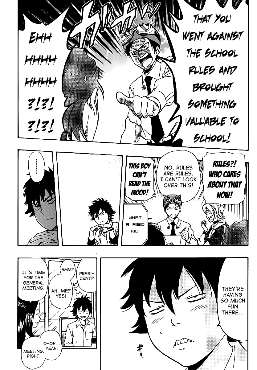 Sket Dance Chapter 162 page 8 - Chapter 162: Trouble Role-Reversal
