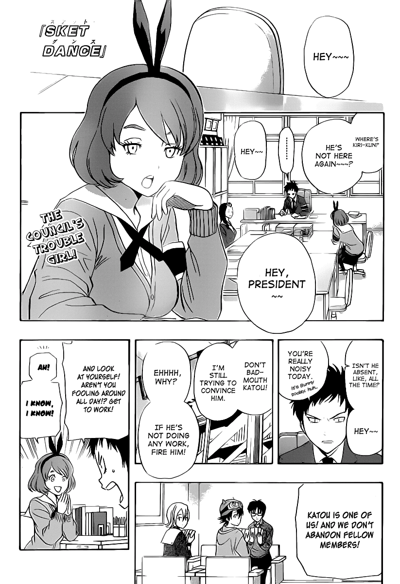Sket Dance Chapter 163 page 1 - Chapter 163: Lovely Bunny Girl