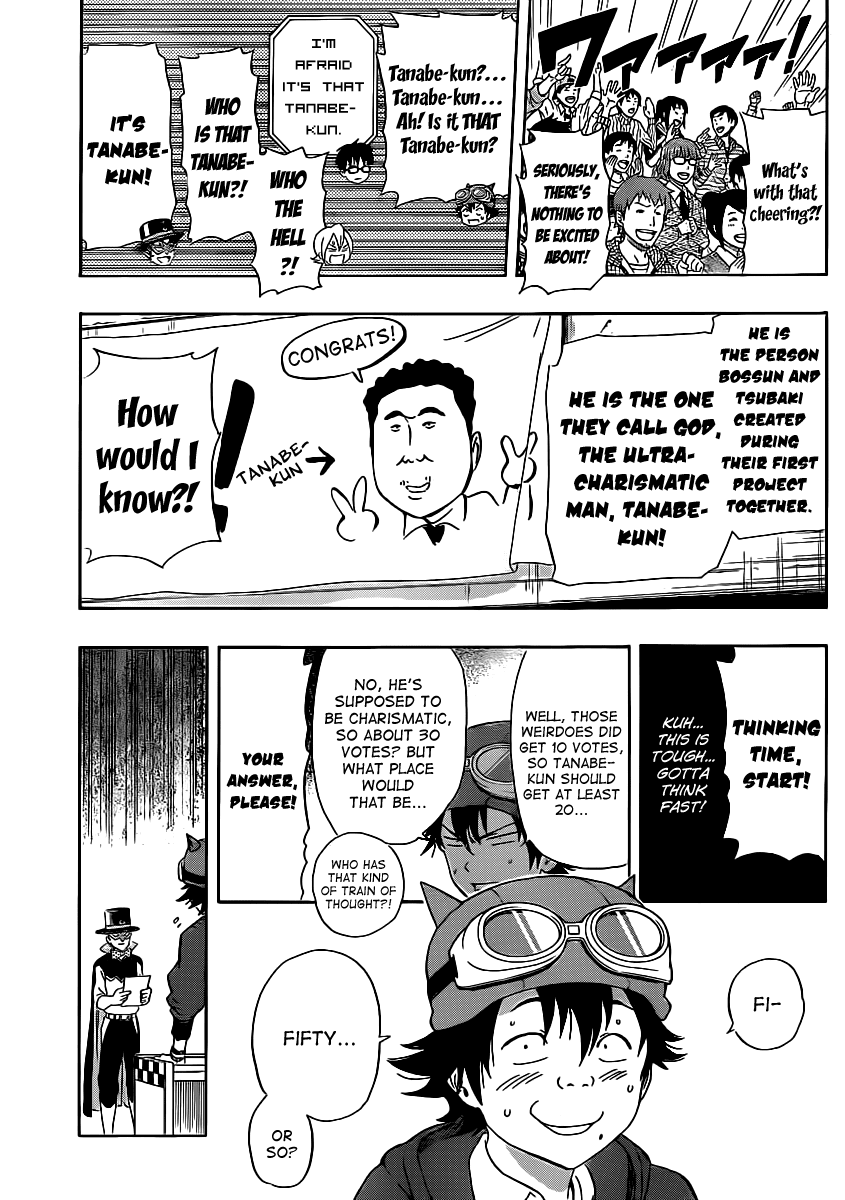 Sket Dance Chapter 164 page 13 - Chapter 164: The Second Character Popularity Contest Results Announcement