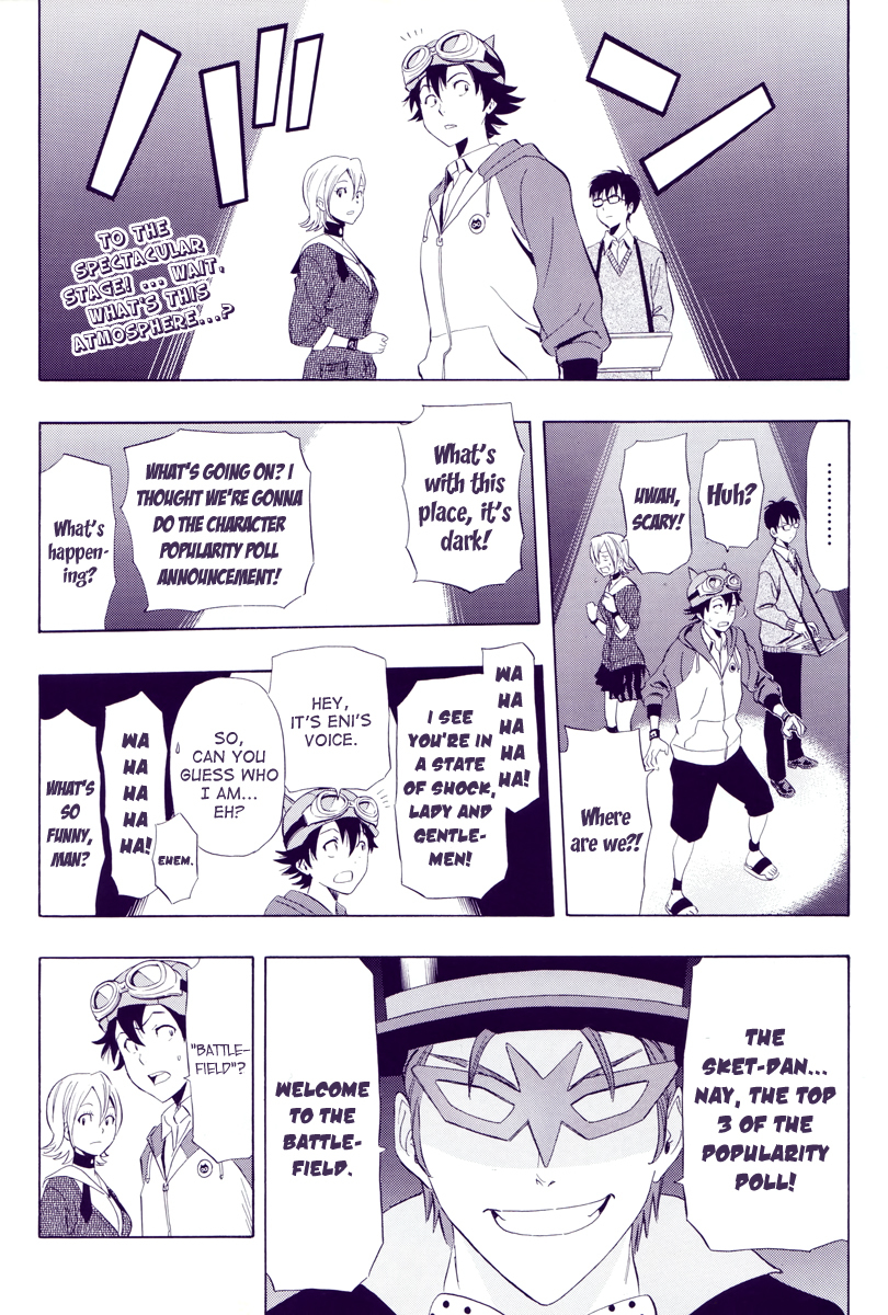 Sket Dance Chapter 164 page 2 - Chapter 164: The Second Character Popularity Contest Results Announcement