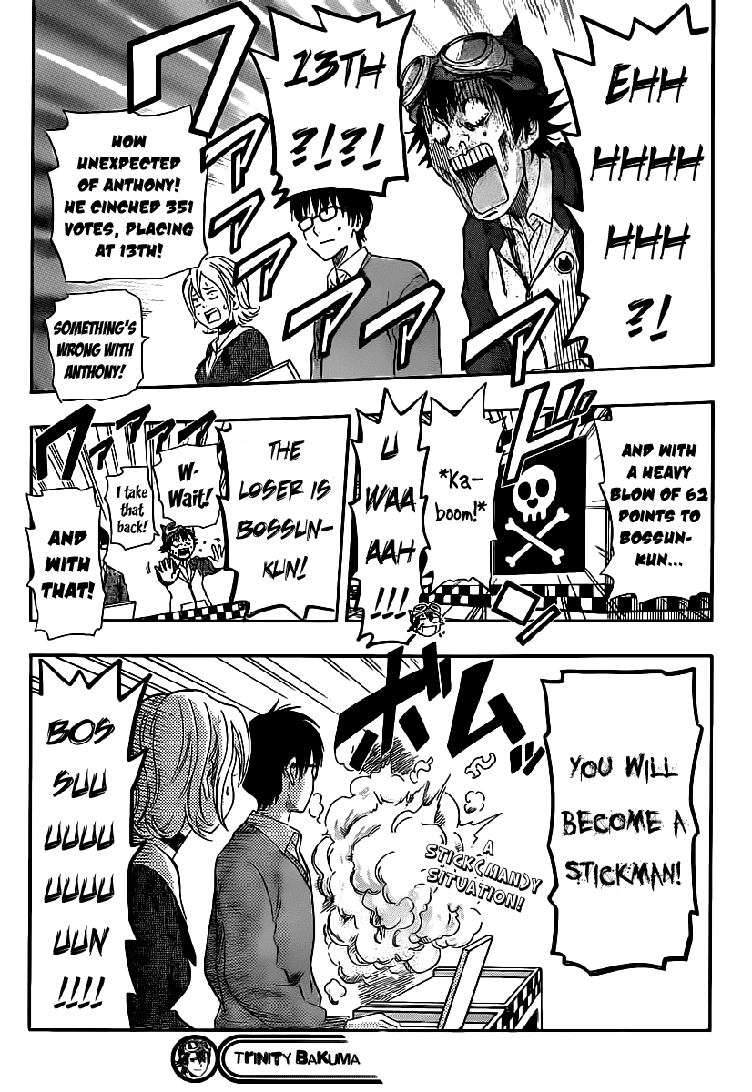 Sket Dance Chapter 164 page 21 - Chapter 164: The Second Character Popularity Contest Results Announcement
