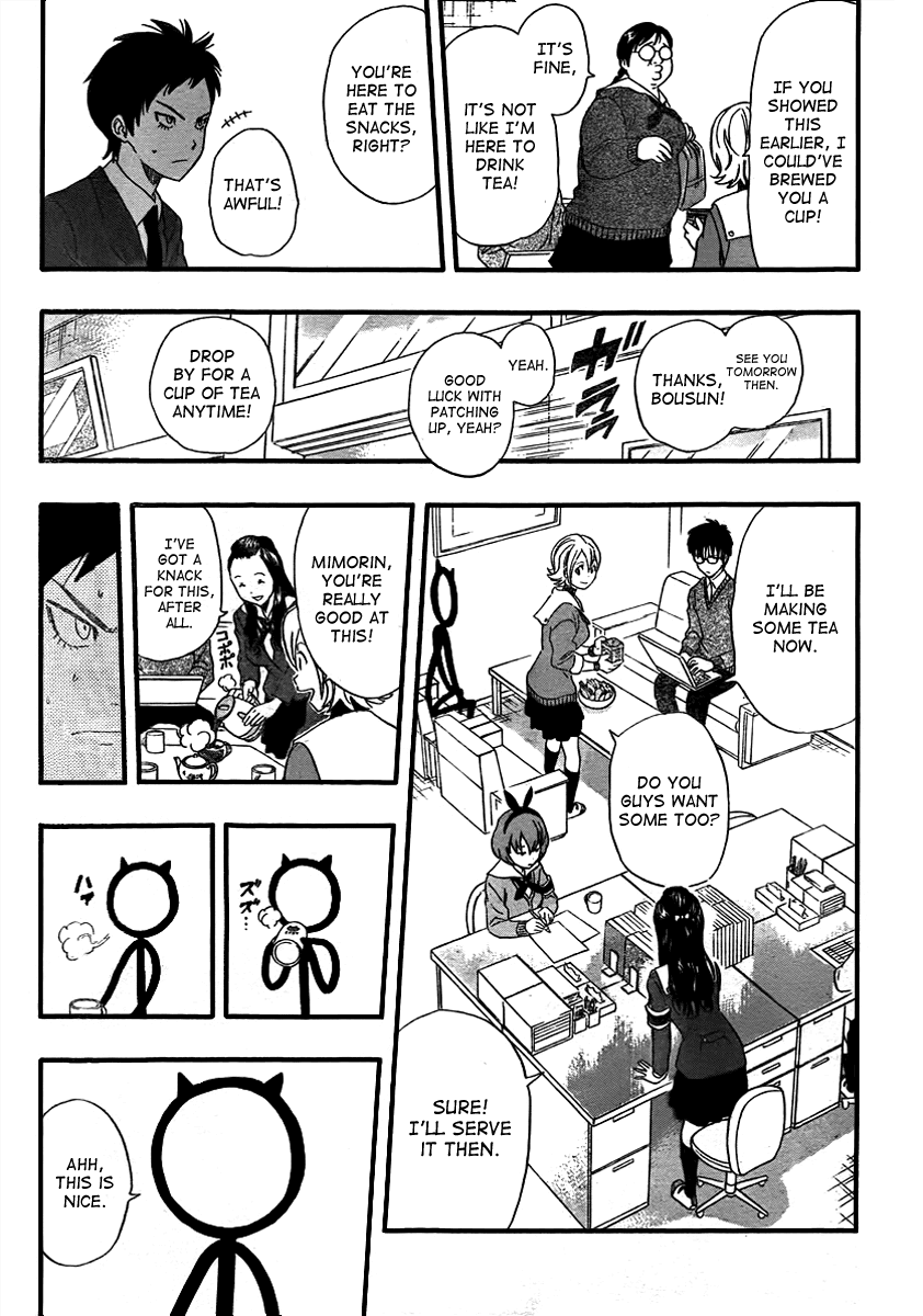 Sket Dance Chapter 165 page 13 - Chapter 165: The Man Who Became a Stick Figure
