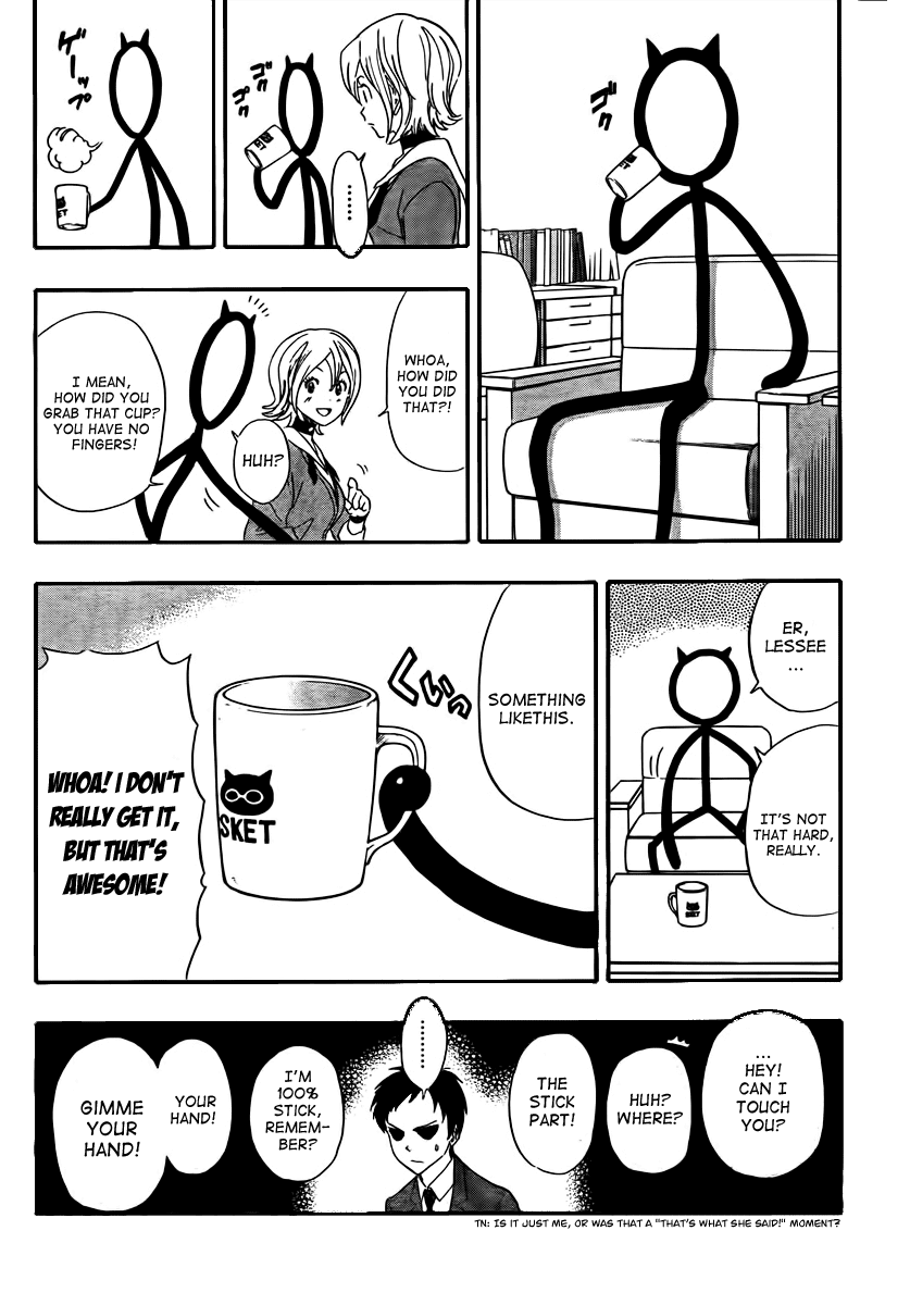 Sket Dance Chapter 165 page 5 - Chapter 165: The Man Who Became a Stick Figure