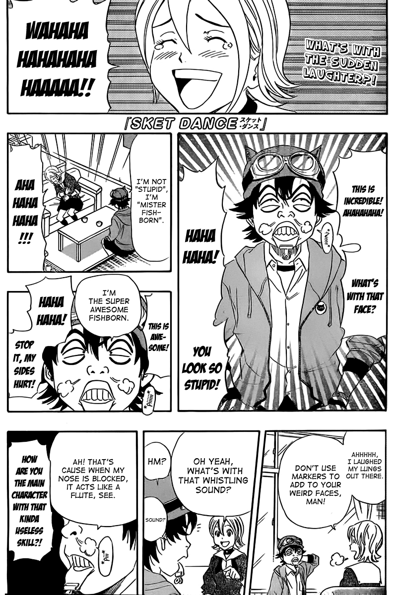 Sket Dance Chapter 168 page 1 - Chapter 168: The Super Awesome Pii Ah!-Shborn
