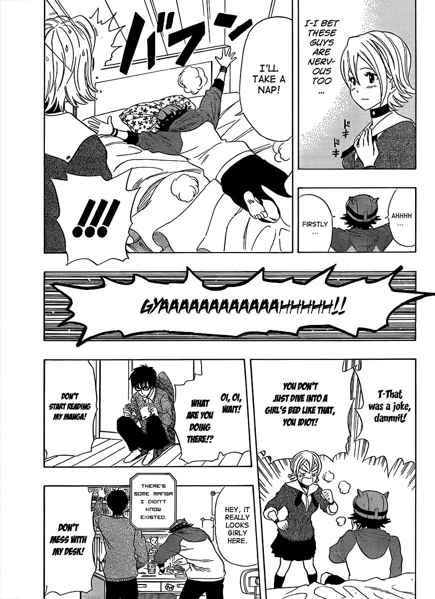 Sket Dance Chapter 169 page 10 - Chapter 169: The Let's Work Together to Increase Our Powers of Concentration Study Meeting