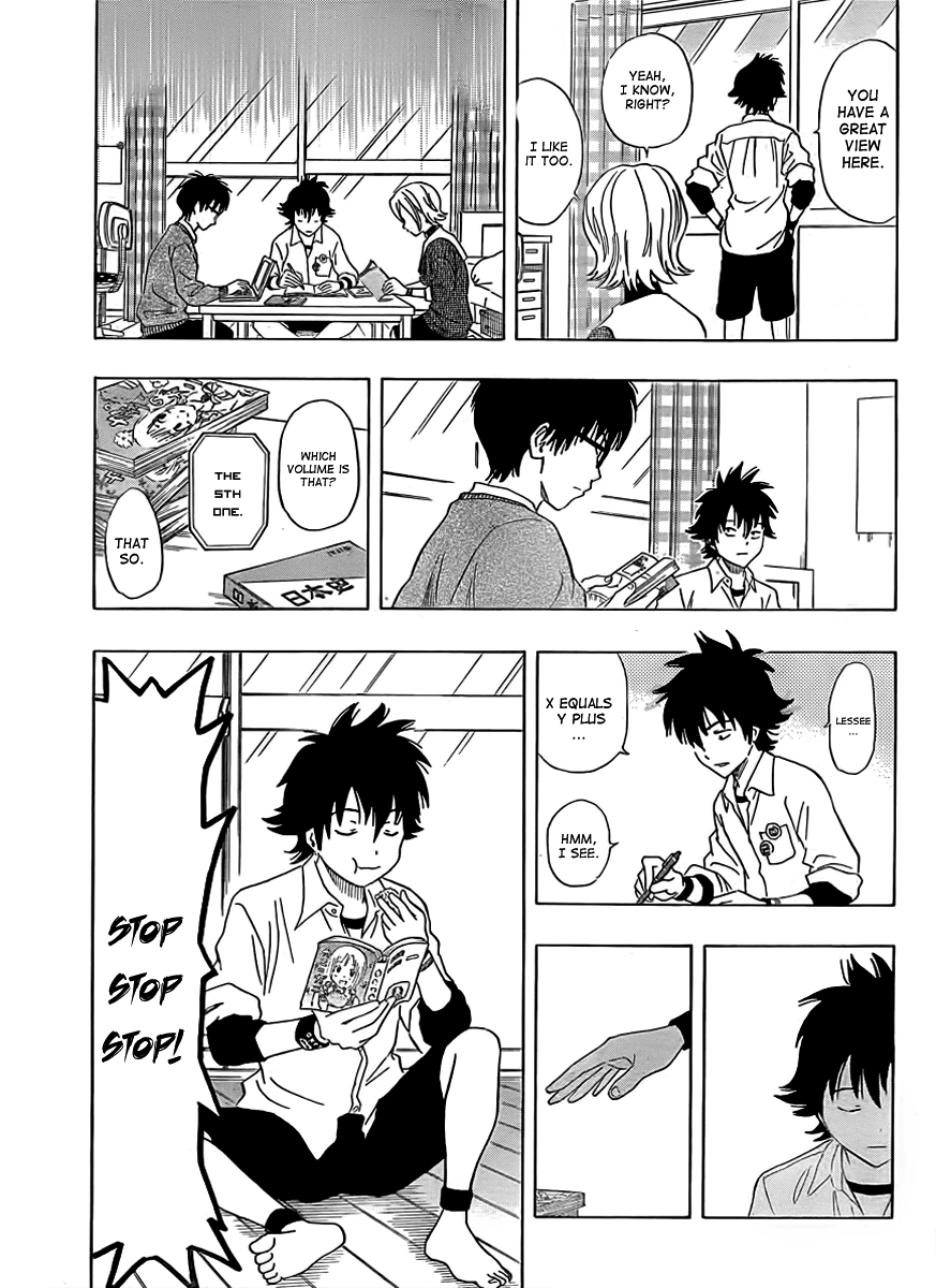 Sket Dance Chapter 169 page 14 - Chapter 169: The Let's Work Together to Increase Our Powers of Concentration Study Meeting