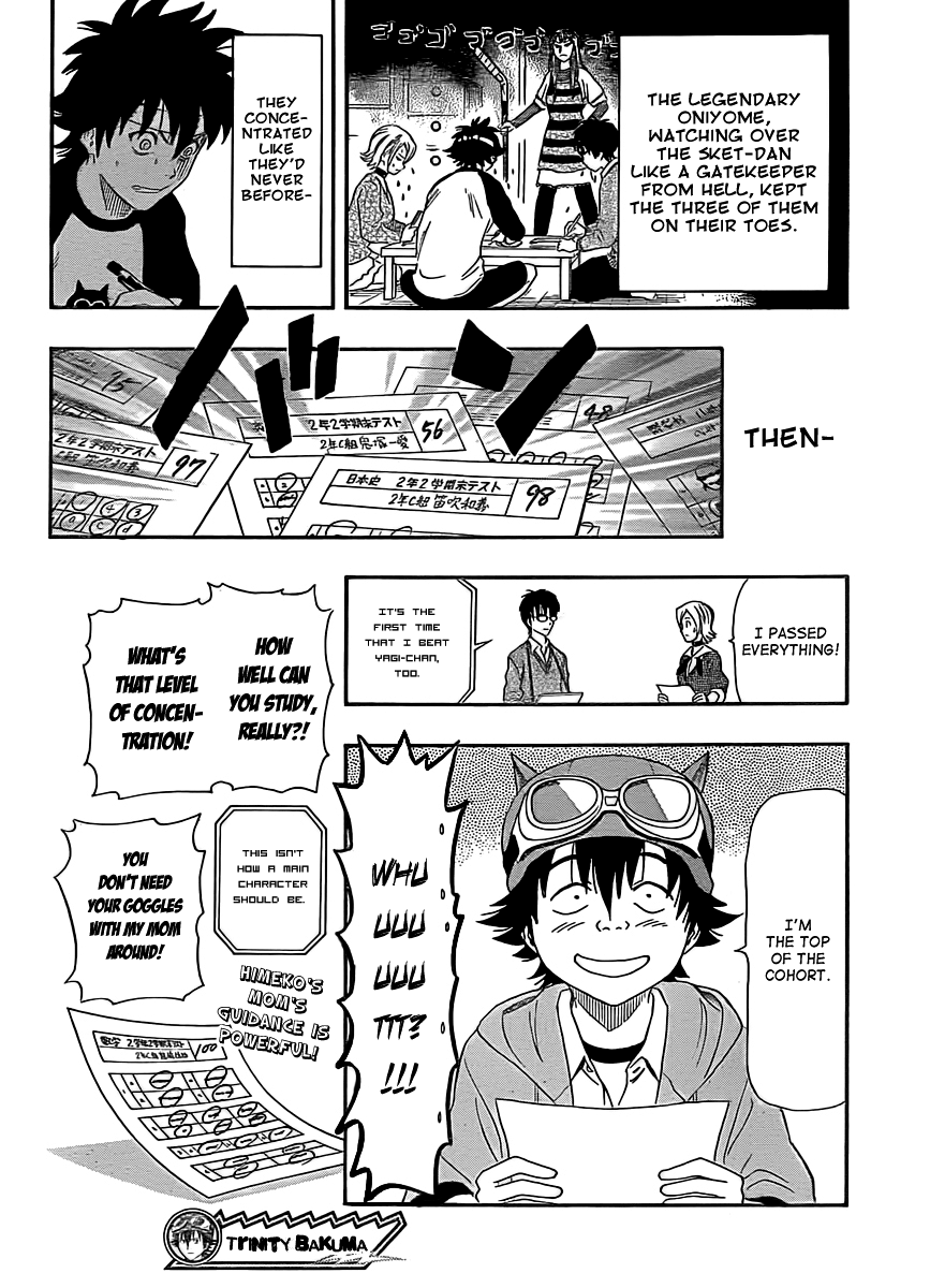 Sket Dance Chapter 169 page 19 - Chapter 169: The Let's Work Together to Increase Our Powers of Concentration Study Meeting