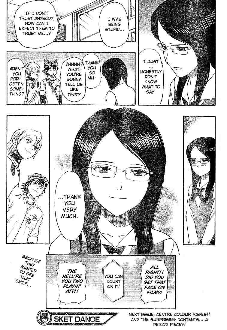 Sket Dance Chapter 17 page 18 - Chapter 17: Don't Watch It