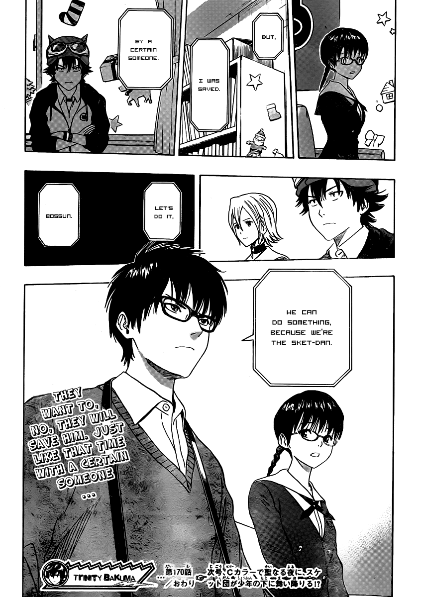Sket Dance Chapter 170 page 19 - Chapter 170: Christmas Card, Part 1