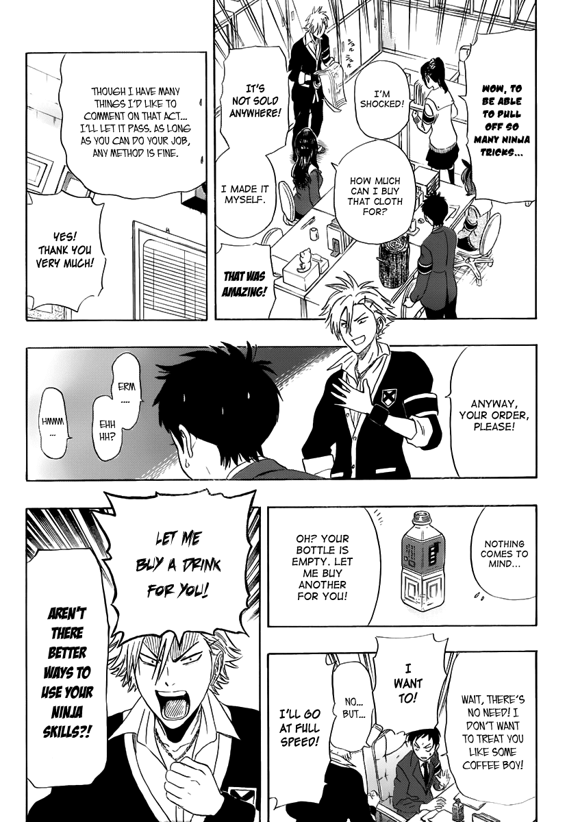 Sket Dance Chapter 179 page 7 - Chapter 179: General Affairs Manager Katō Kiri