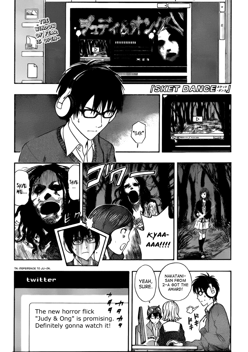 Sket Dance Chapter 181 page 1 - Chapter 181: The Rated 6+ Horror Prize