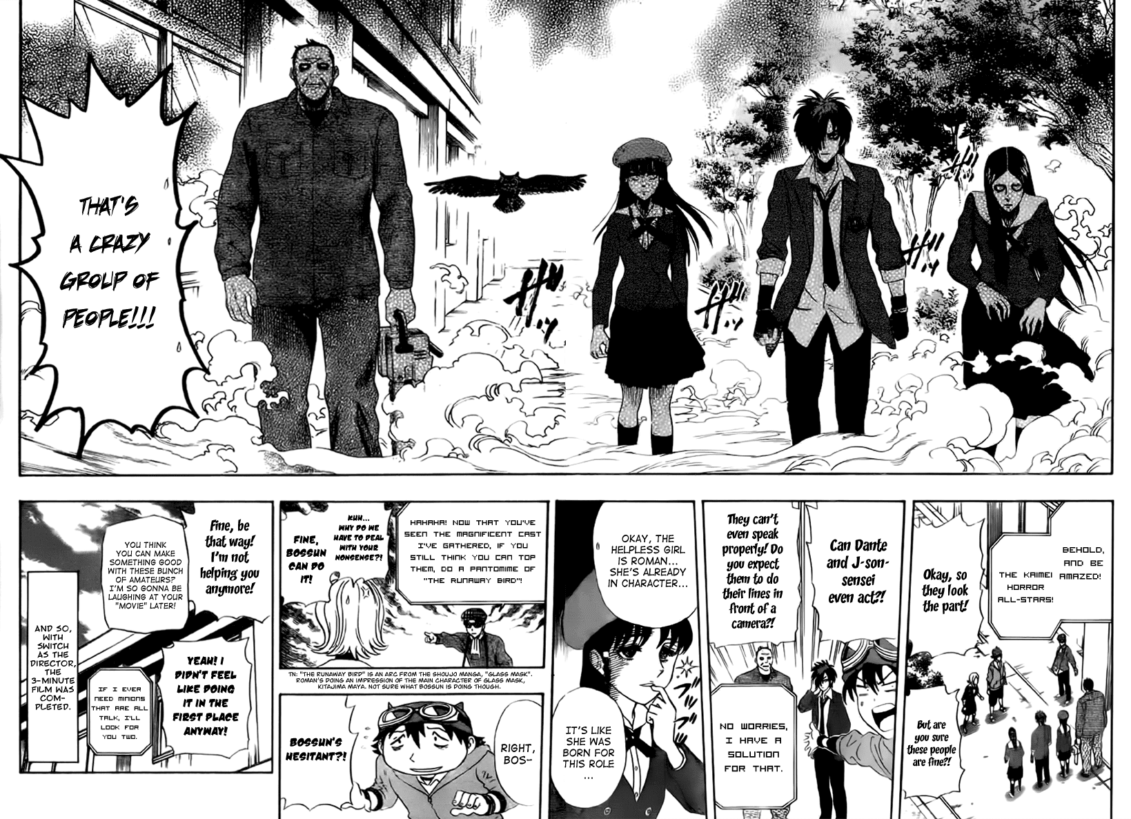 Sket Dance Chapter 181 page 16 - Chapter 181: The Rated 6+ Horror Prize