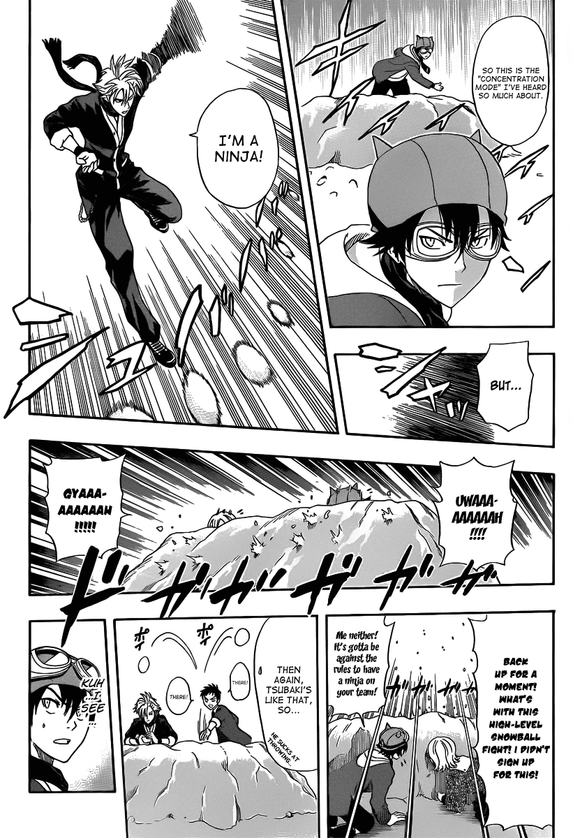 Sket Dance Chapter 183 page 10 - Chapter 183: A Winter Courtyard Battle