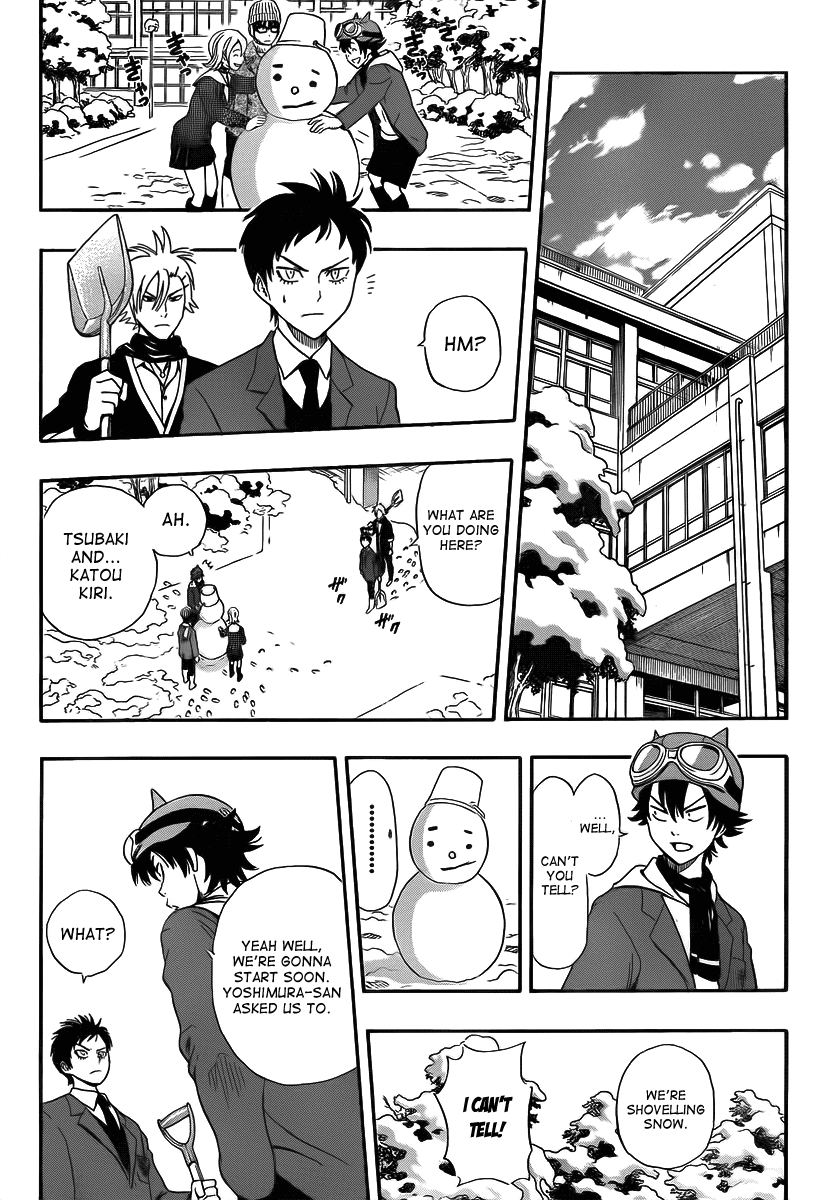 Sket Dance Chapter 183 page 7 - Chapter 183: A Winter Courtyard Battle