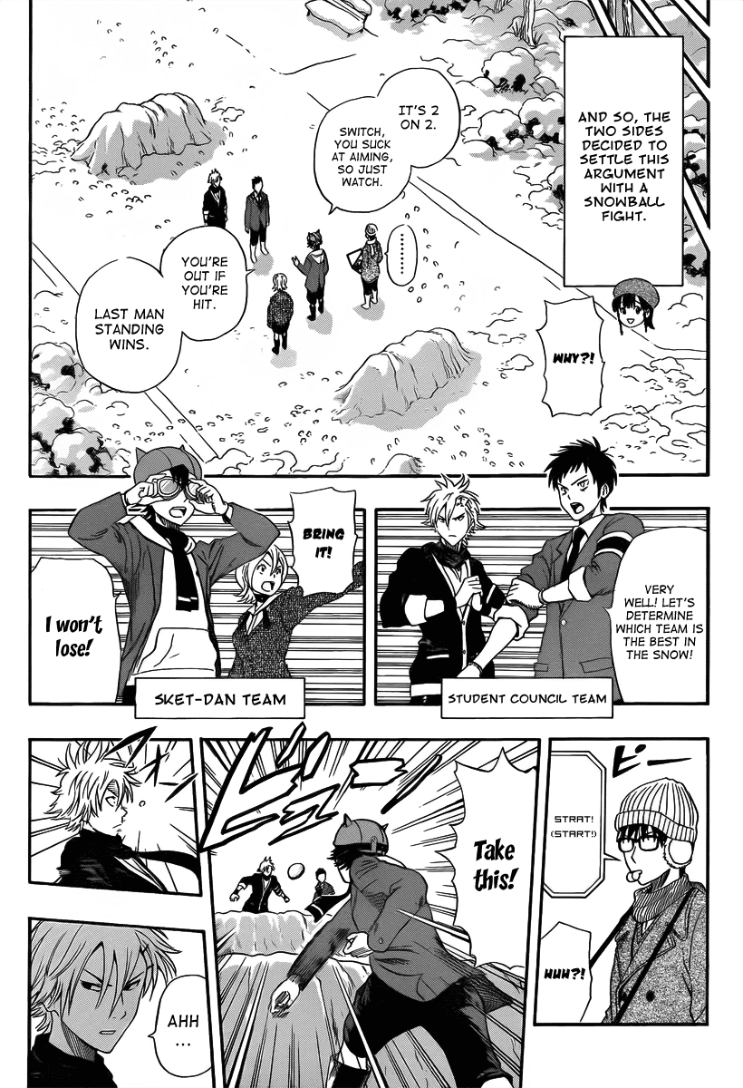 Sket Dance Chapter 183 page 9 - Chapter 183: A Winter Courtyard Battle