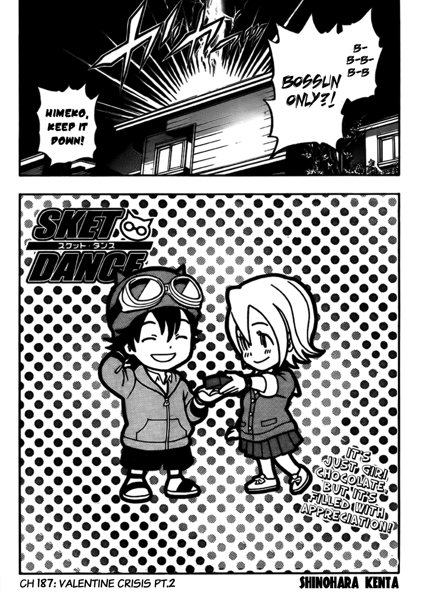 Sket Dance Chapter 187 page 3 - Chapter 187: Valentine's Crisis, Part 2
