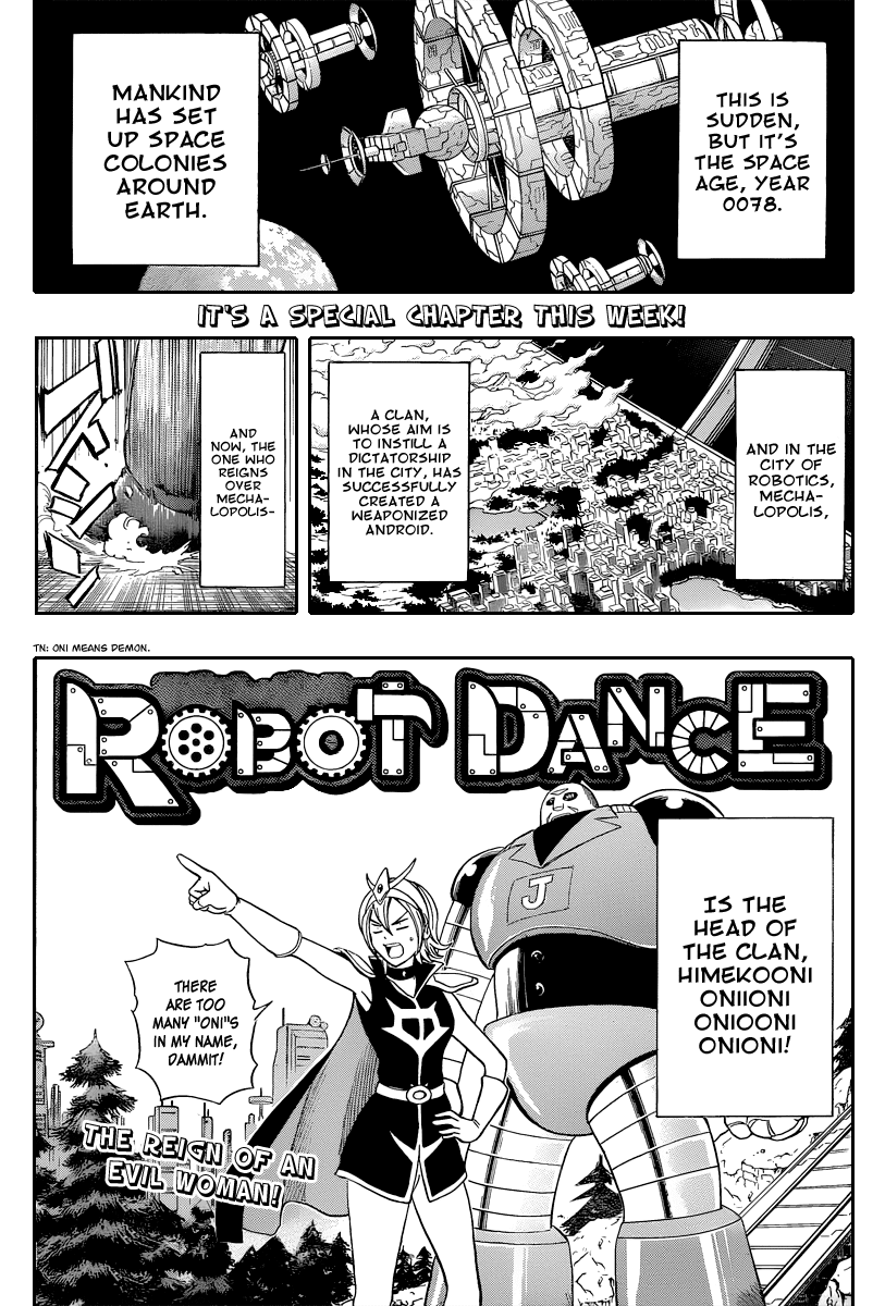 Sket Dance Chapter 190 page 1 - Chapter 190: ROBOT DANCE