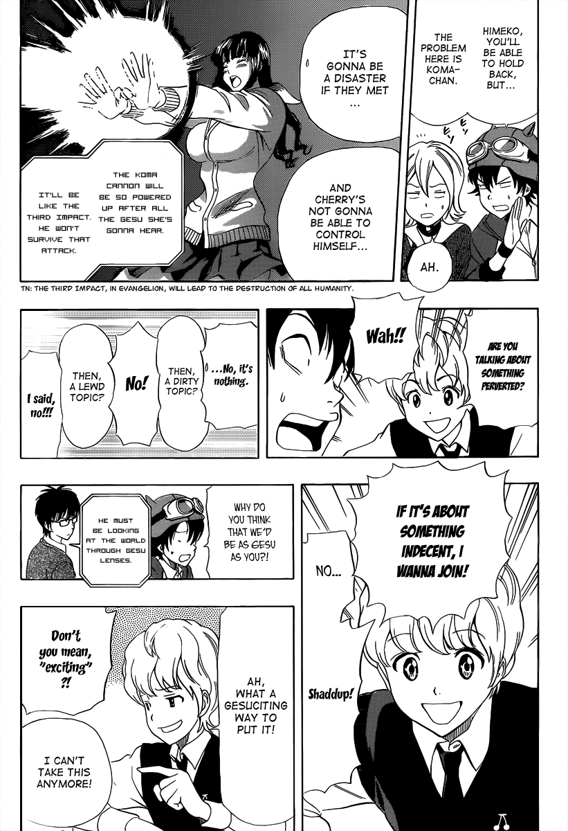 Sket Dance Chapter 191 page 13 - Chapter 191: Harmless Fruit