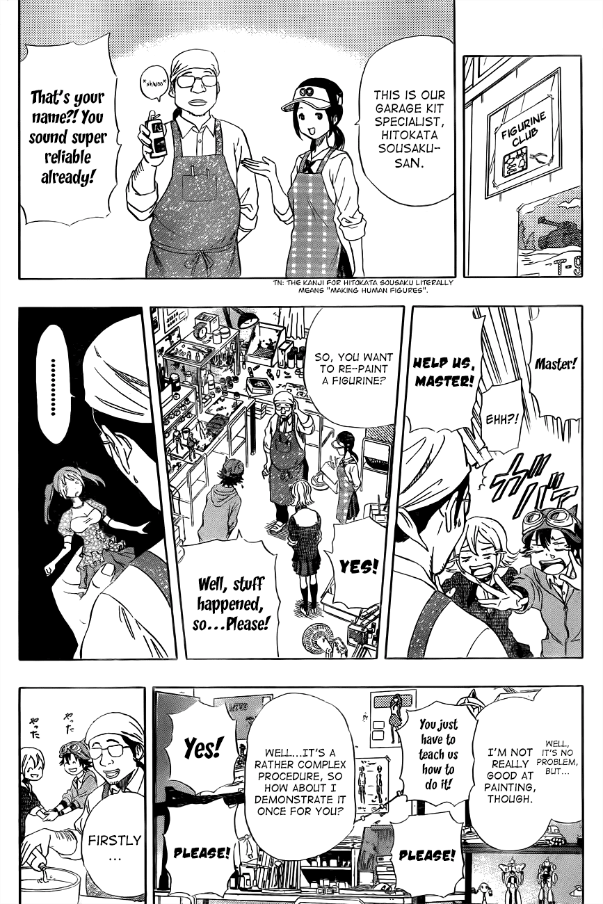 Sket Dance Chapter 192 page 10 - Chapter 192: Figure Doll Painting!