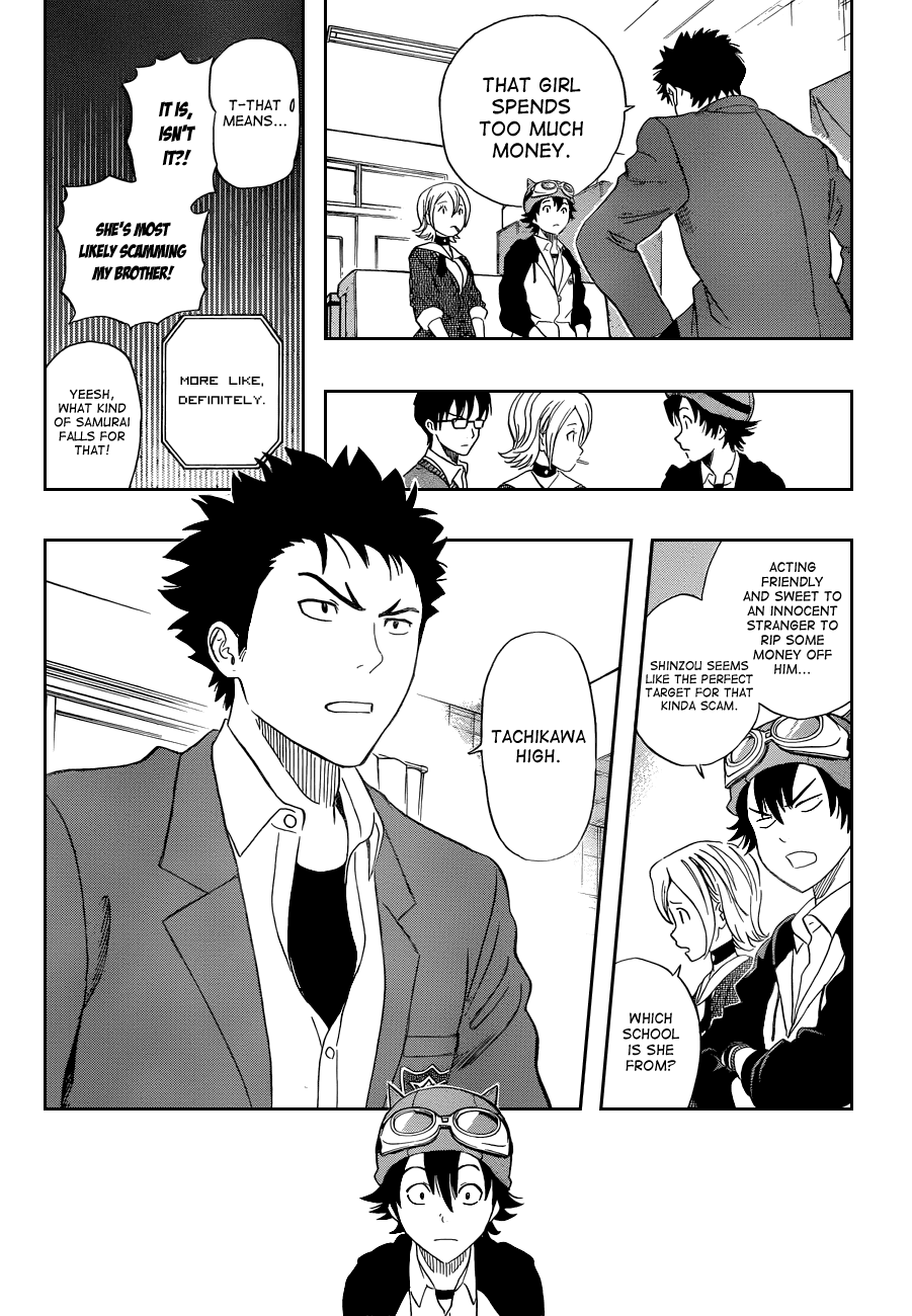 Sket Dance Chapter 194 page 11 - Chapter 194: Otōto and Otōtobun