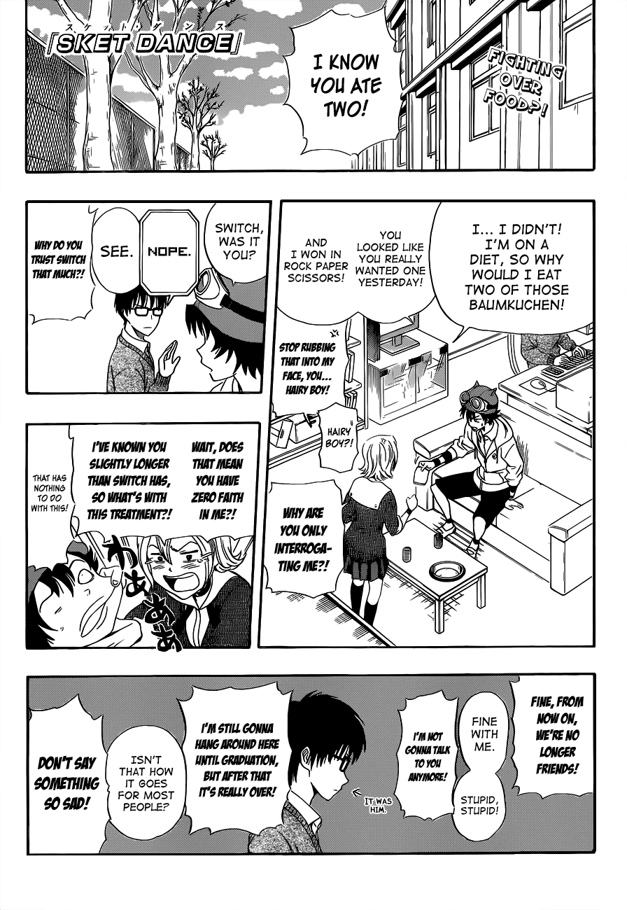 Sket Dance Chapter 195 page 1 - Chapter 195: Otasuke-Gumi Reminiscences