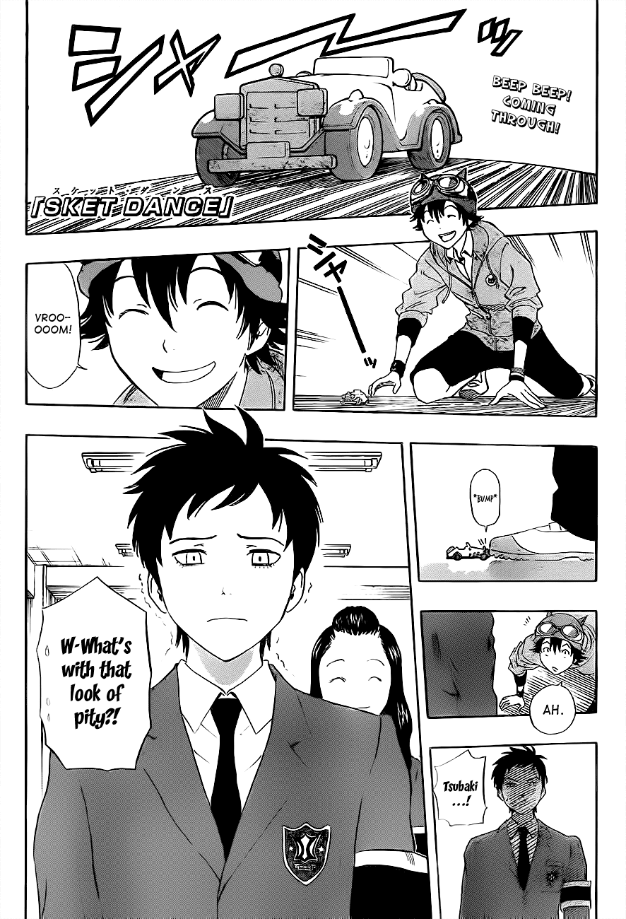 Sket Dance Chapter 196 page 1 - Chapter 196: Paying a Visit to the Unyū Household!