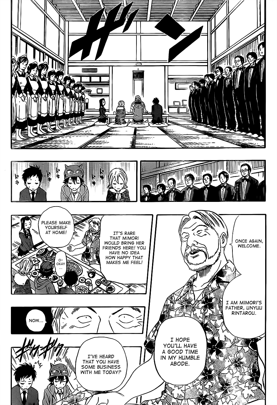 Sket Dance Chapter 196 page 13 - Chapter 196: Paying a Visit to the Unyū Household!