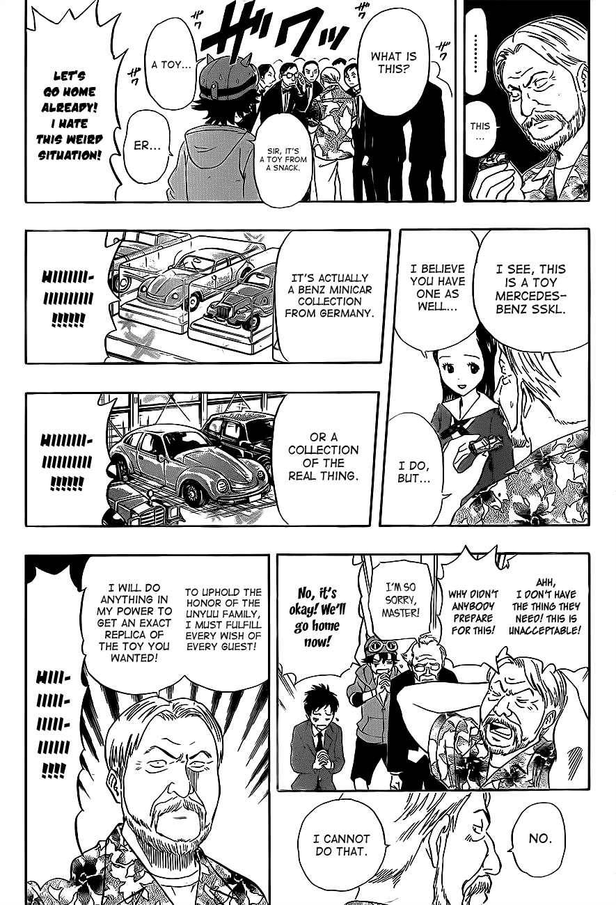 Sket Dance Chapter 196 page 15 - Chapter 196: Paying a Visit to the Unyū Household!