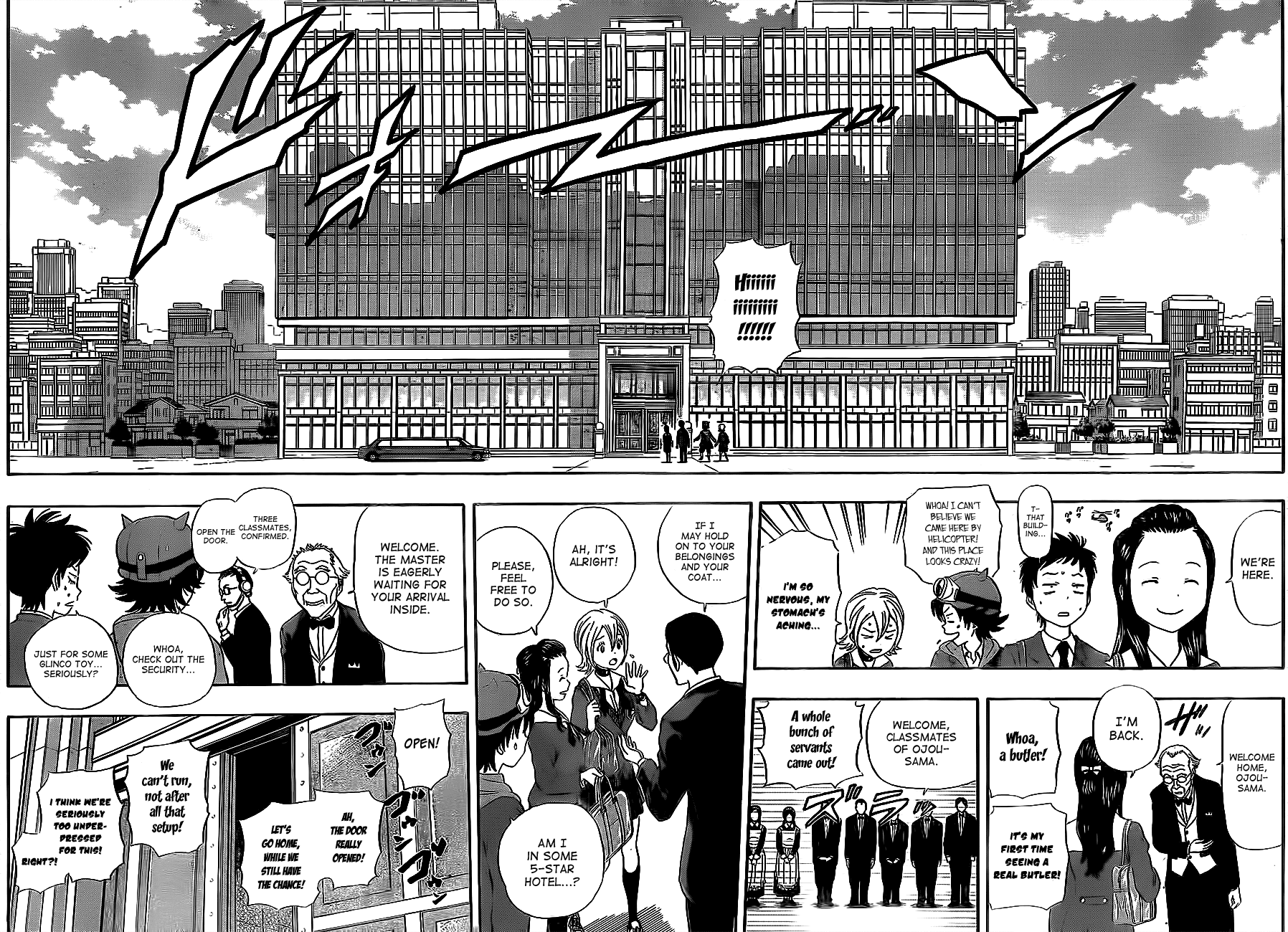 Sket Dance Chapter 196 page 6 - Chapter 196: Paying a Visit to the Unyū Household!