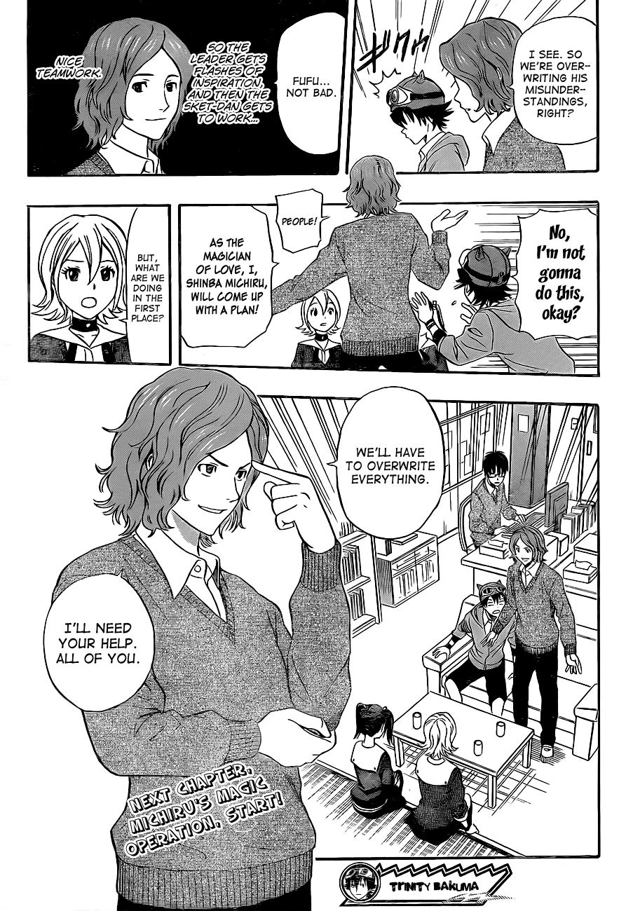 Sket Dance Chapter 198 page 19 - Chapter 198: The Sister Who is Worried About Her Brother Who is Worried About His Sister Worries Her Friends, Part 1