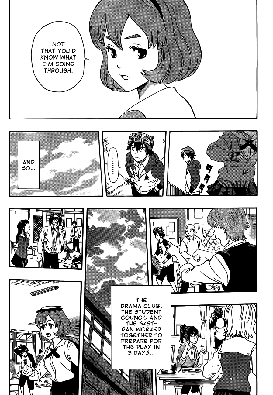 Sket Dance Chapter 202 page 16 - Chapter 202: The Gallant Chronicle of the 3rd Years' Farewell Ceremony, Part 1