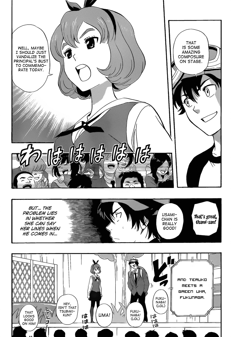 Sket Dance Chapter 203 page 5 - Chapter 203: The Gallant Chronicle of the 3rd Years' Farewell Ceremony, Part 2